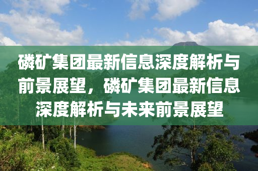磷矿集团最新信息深度解析与前景展望,磷矿集团最新信息深度解析与未来前景展望中山市多米克自动化设备有限公司